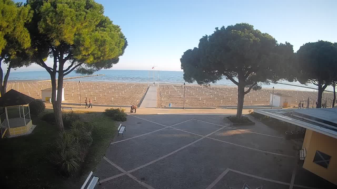 Webcam de Grado – Entrada de la playa (Lido di Grado)