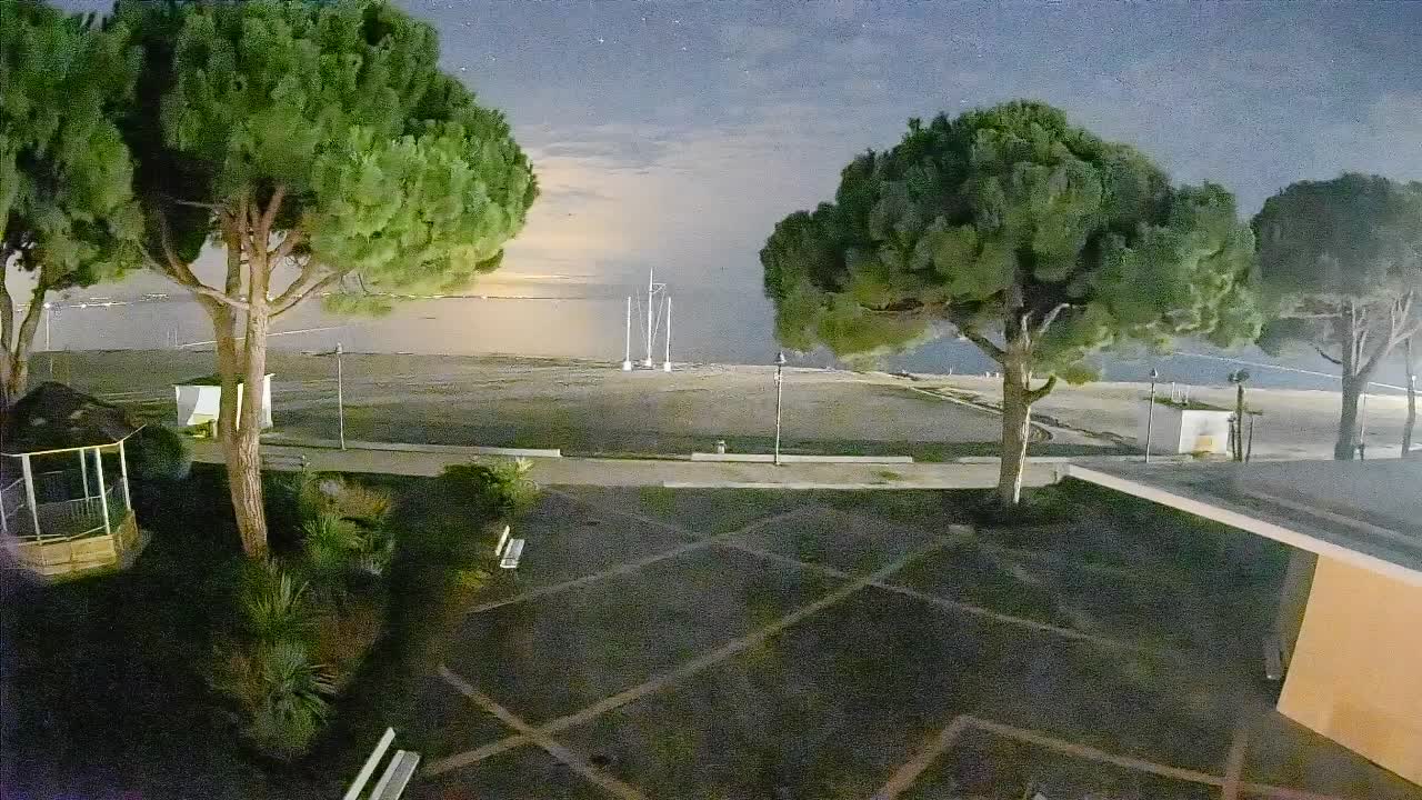 Spletna kamera Gradež (Grado) – Vhod na plažo