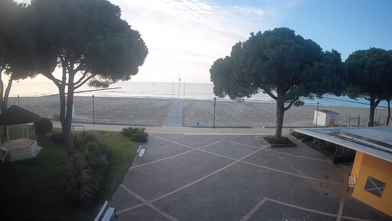 Web kamera Grado – Ulaz na plažu (Lido di Grado)