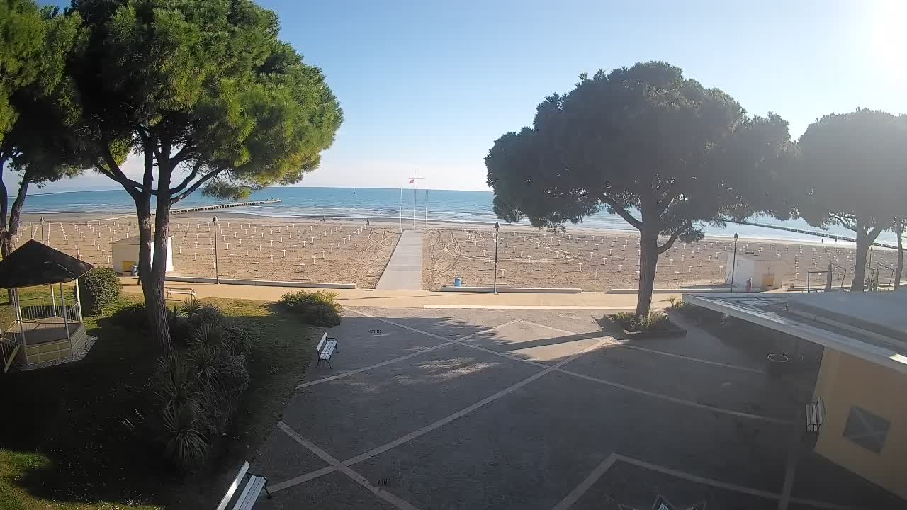 Web kamera Grado – Ulaz na plažu (Lido di Grado)