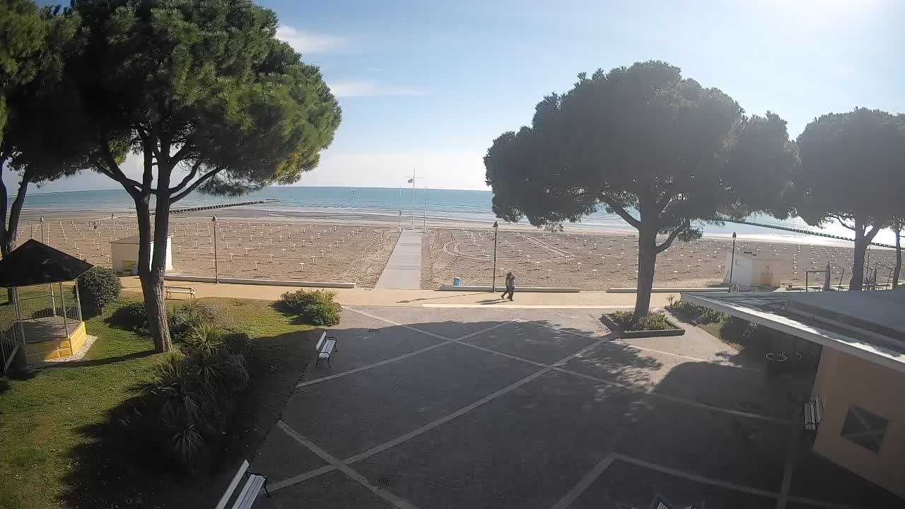 Spletna kamera Gradež (Grado) – Vhod na plažo