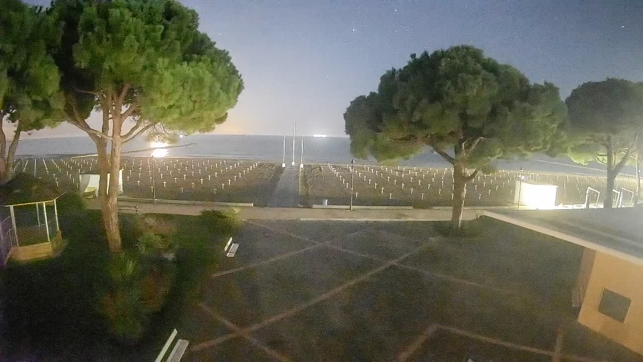 Spletna kamera Gradež (Grado) – Vhod na plažo