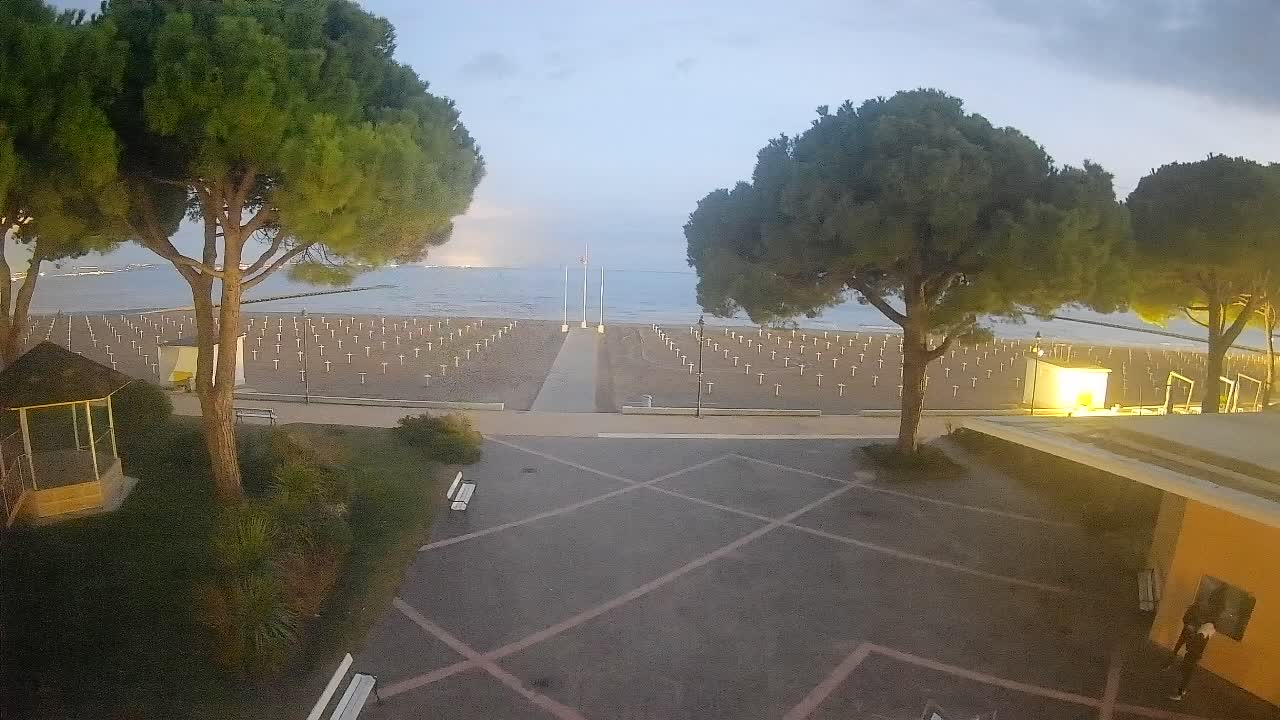 Spletna kamera Gradež (Grado) – Vhod na plažo