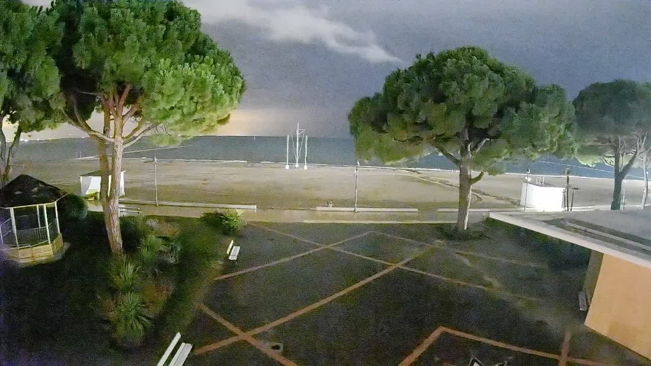 Spletna kamera Gradež (Grado) – Vhod na plažo