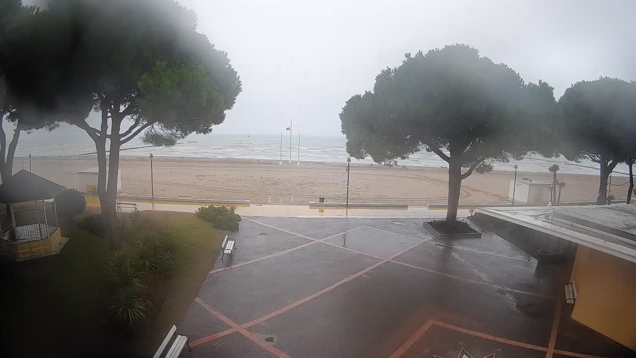 Spletna kamera Gradež (Grado) – Vhod na plažo