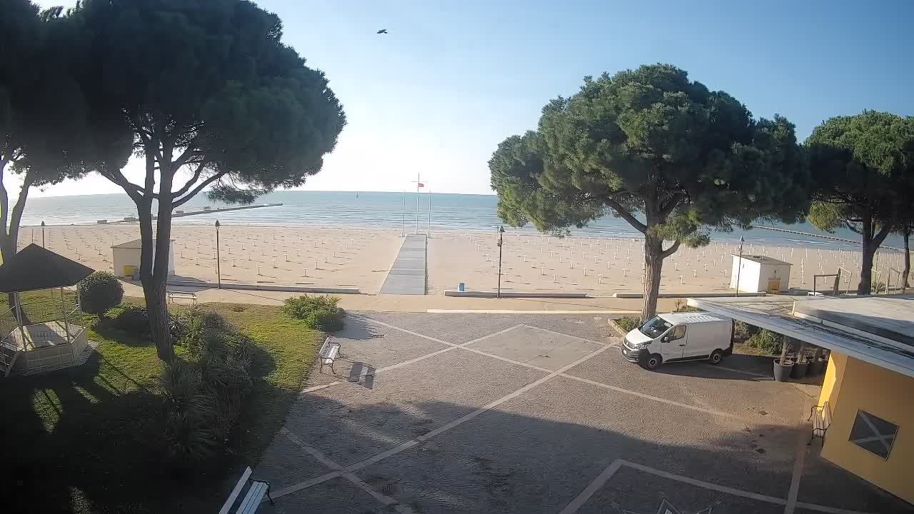 Webcam de Grado – Entrada de la playa (Lido di Grado)