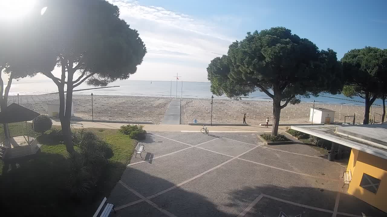 Webcam de Grado – Entrada de la playa (Lido di Grado)