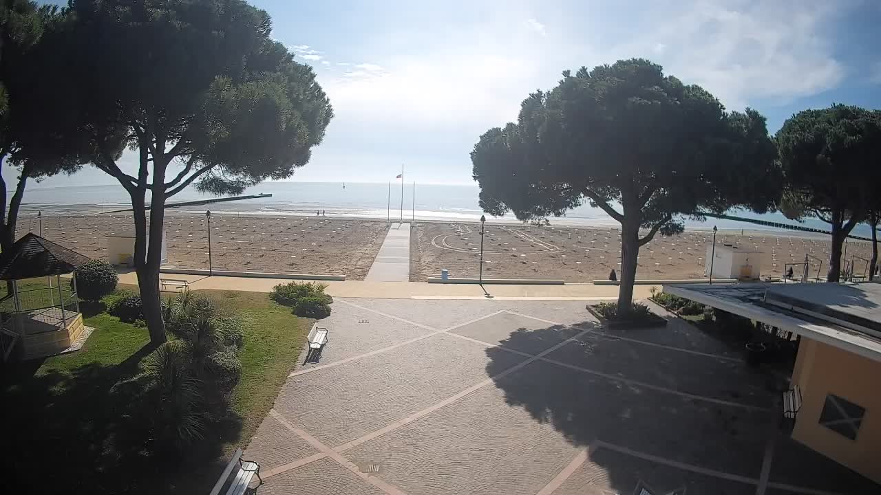 Spletna kamera Gradež (Grado) – Vhod na plažo