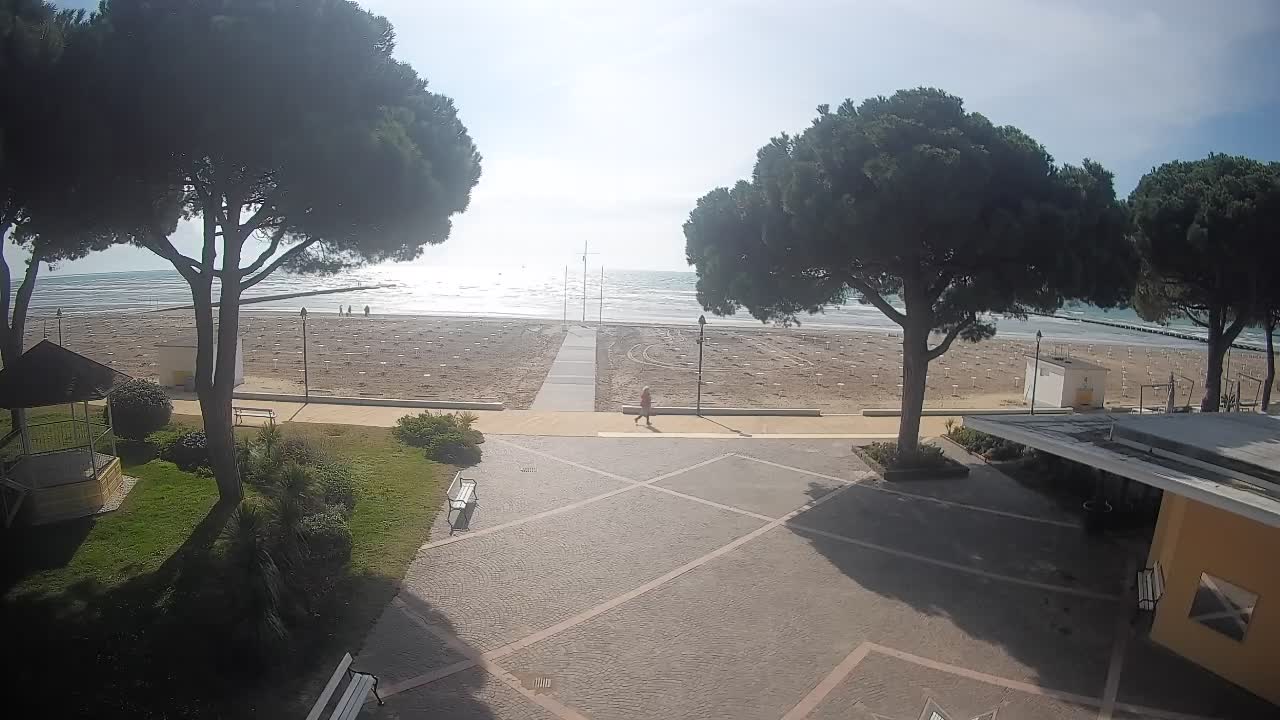 Spletna kamera Gradež (Grado) – Vhod na plažo