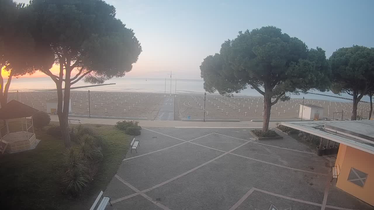 Webcam Grado – Entrée de la plage (Lido di Grado)
