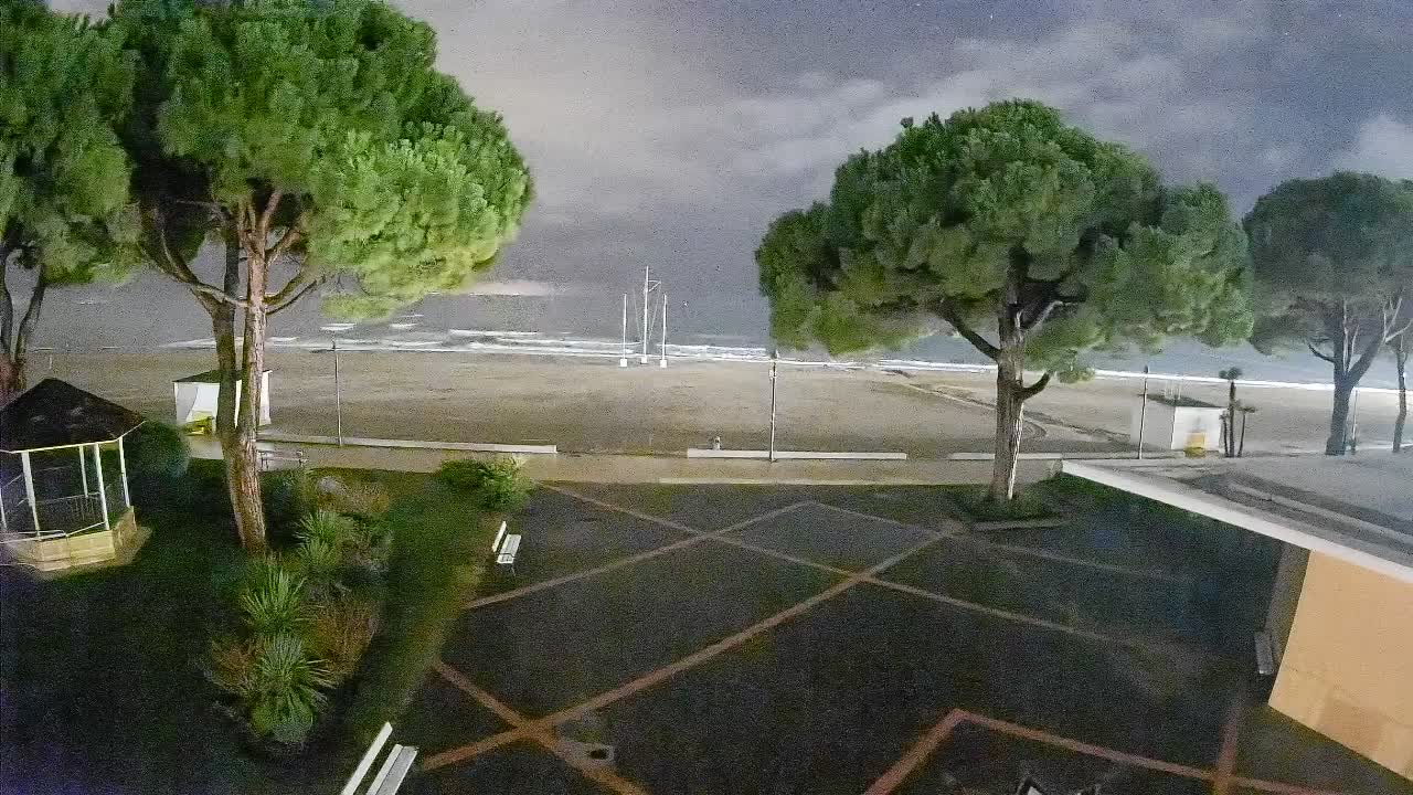 Spletna kamera Gradež (Grado) – Vhod na plažo