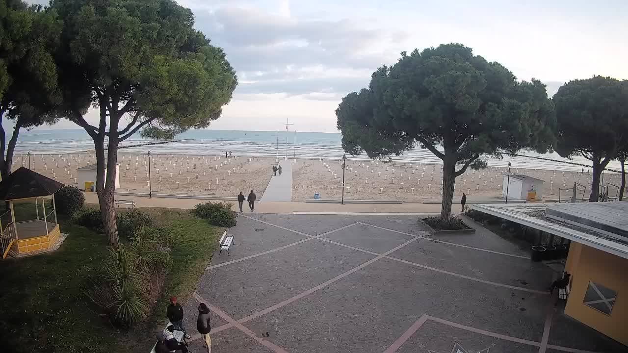 Grado Webcam – Strandzugang am Lido di Grado