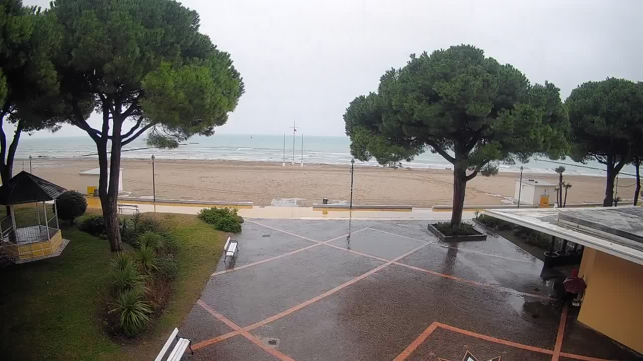 Webcam de Grado – Entrada de la playa (Lido di Grado)