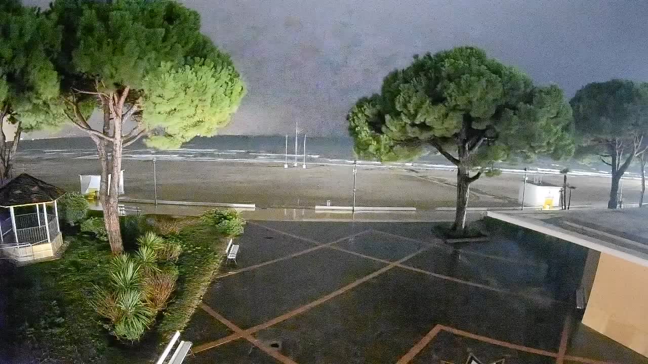 Spletna kamera Gradež (Grado) – Vhod na plažo