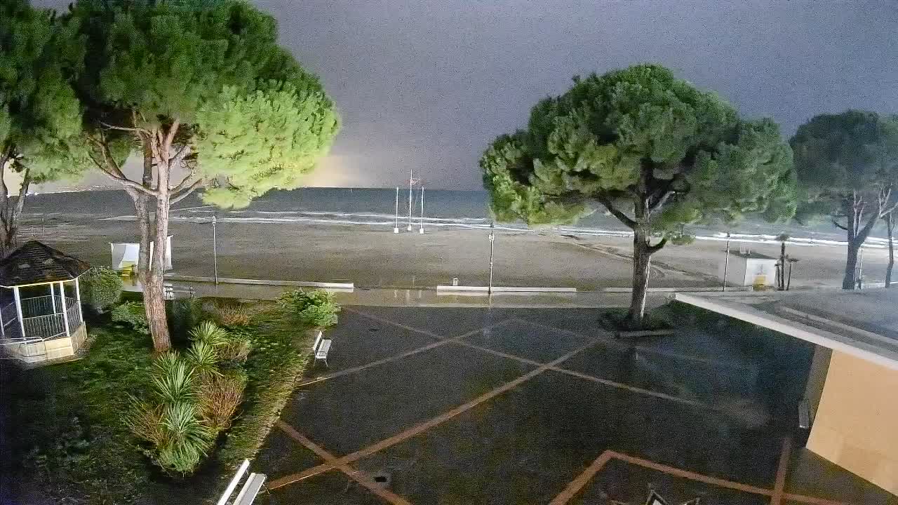 Spletna kamera Gradež (Grado) – Vhod na plažo