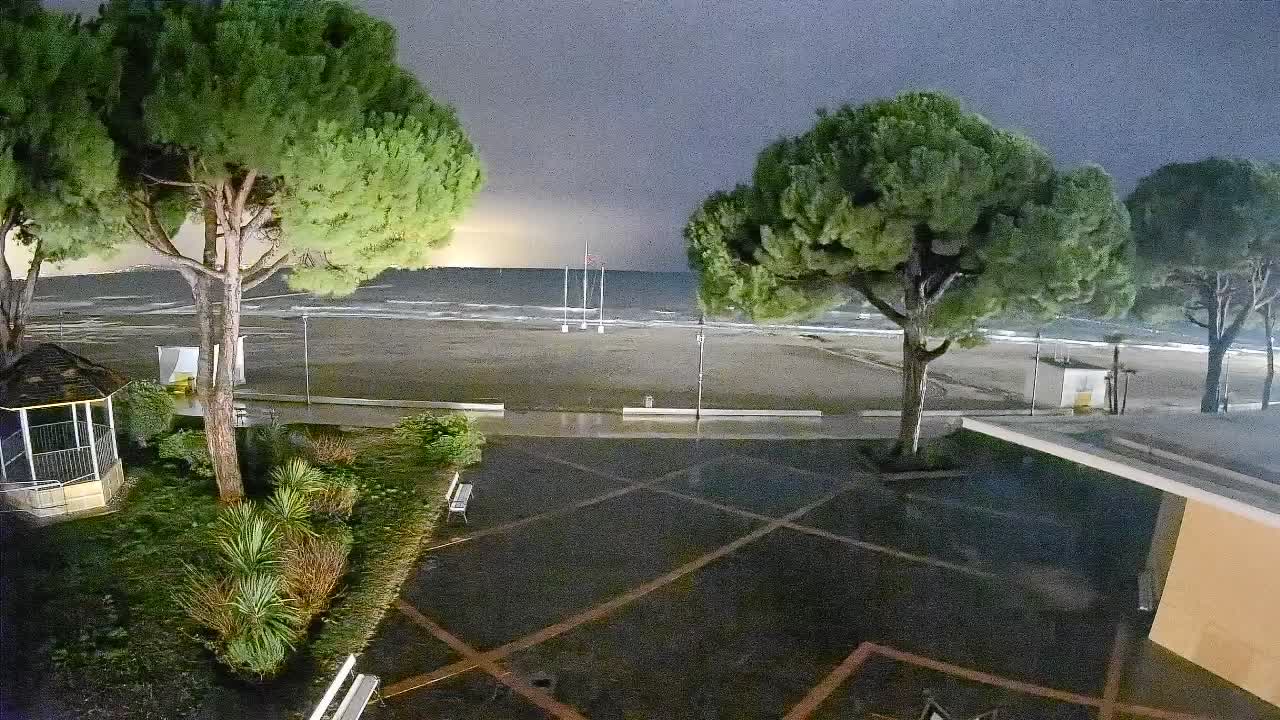 Spletna kamera Gradež (Grado) – Vhod na plažo