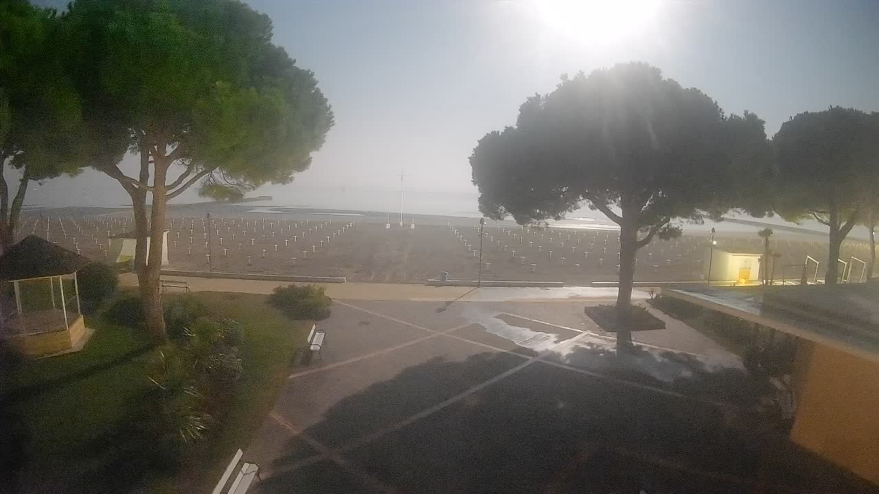 Spletna kamera Gradež (Grado) – Vhod na plažo