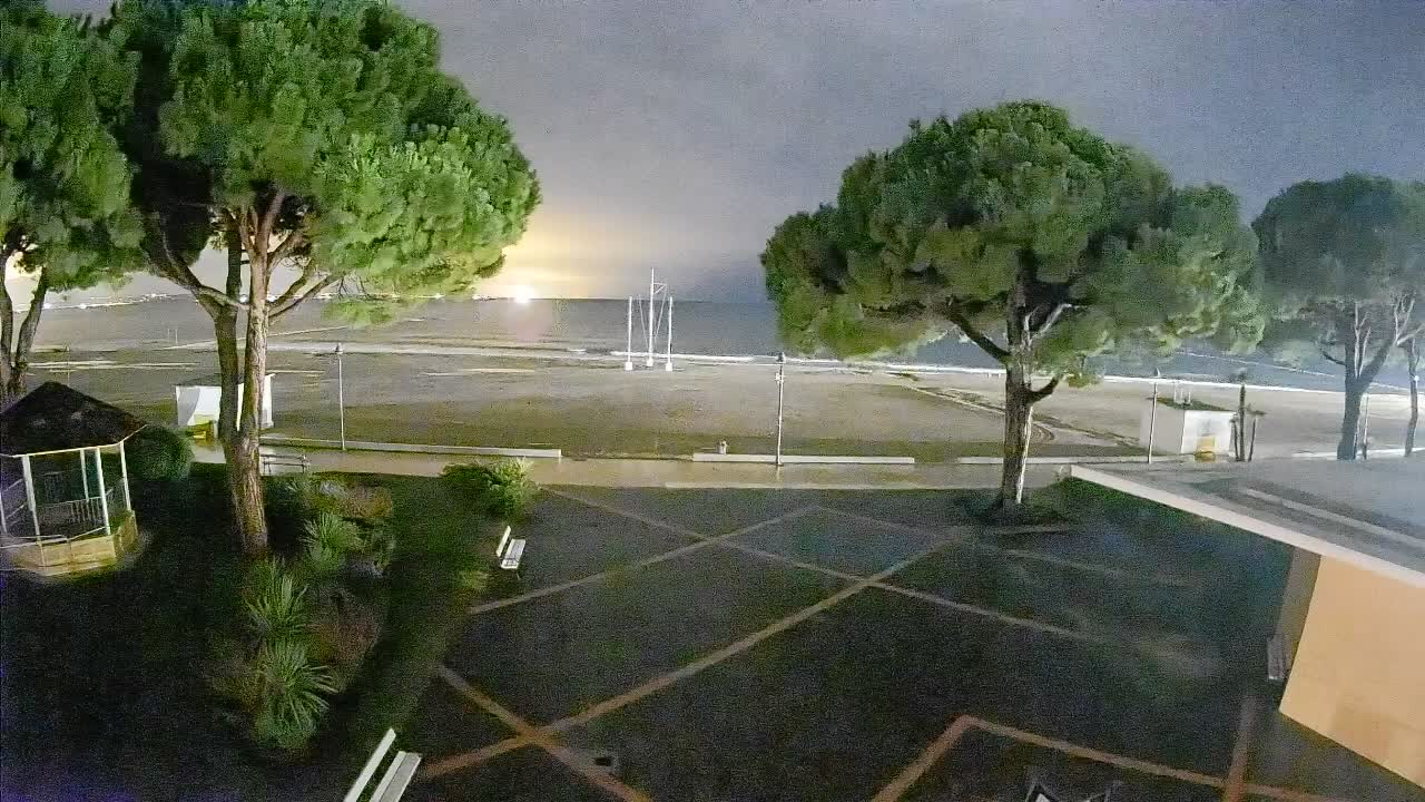 Spletna kamera Gradež (Grado) – Vhod na plažo