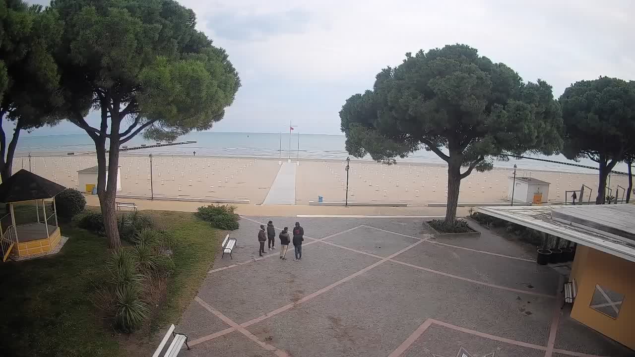Webcam de Grado – Entrada de la playa (Lido di Grado)