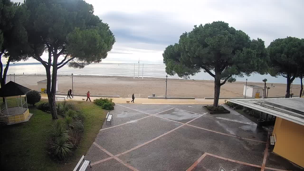 Spletna kamera Gradež (Grado) – Vhod na plažo