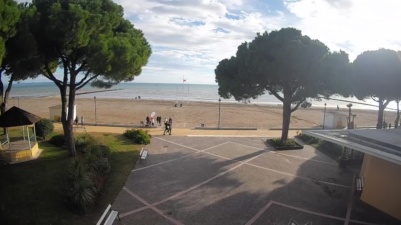 Webcam de Grado – Entrada de la playa (Lido di Grado)