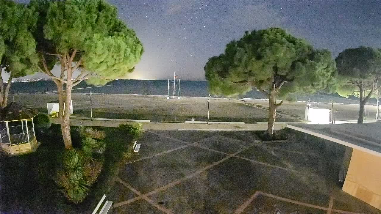 Spletna kamera Gradež (Grado) – Vhod na plažo