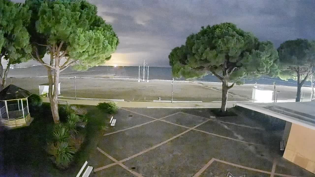 Spletna kamera Gradež (Grado) – Vhod na plažo