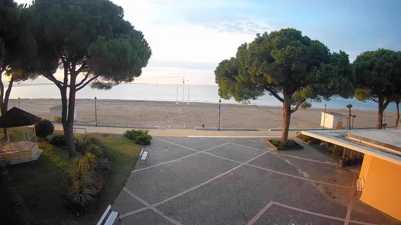 Webcam Grado – Entrée de la plage (Lido di Grado)