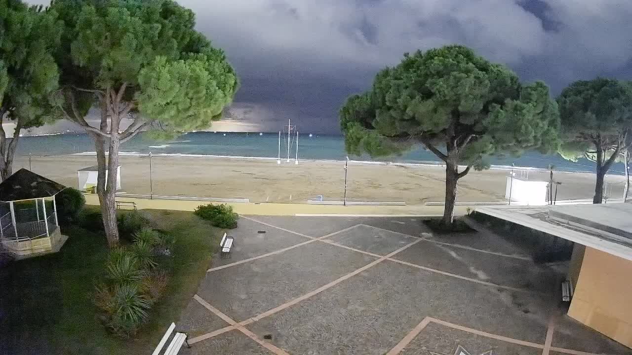 Webcam de Grado – Entrada de la playa (Lido di Grado)