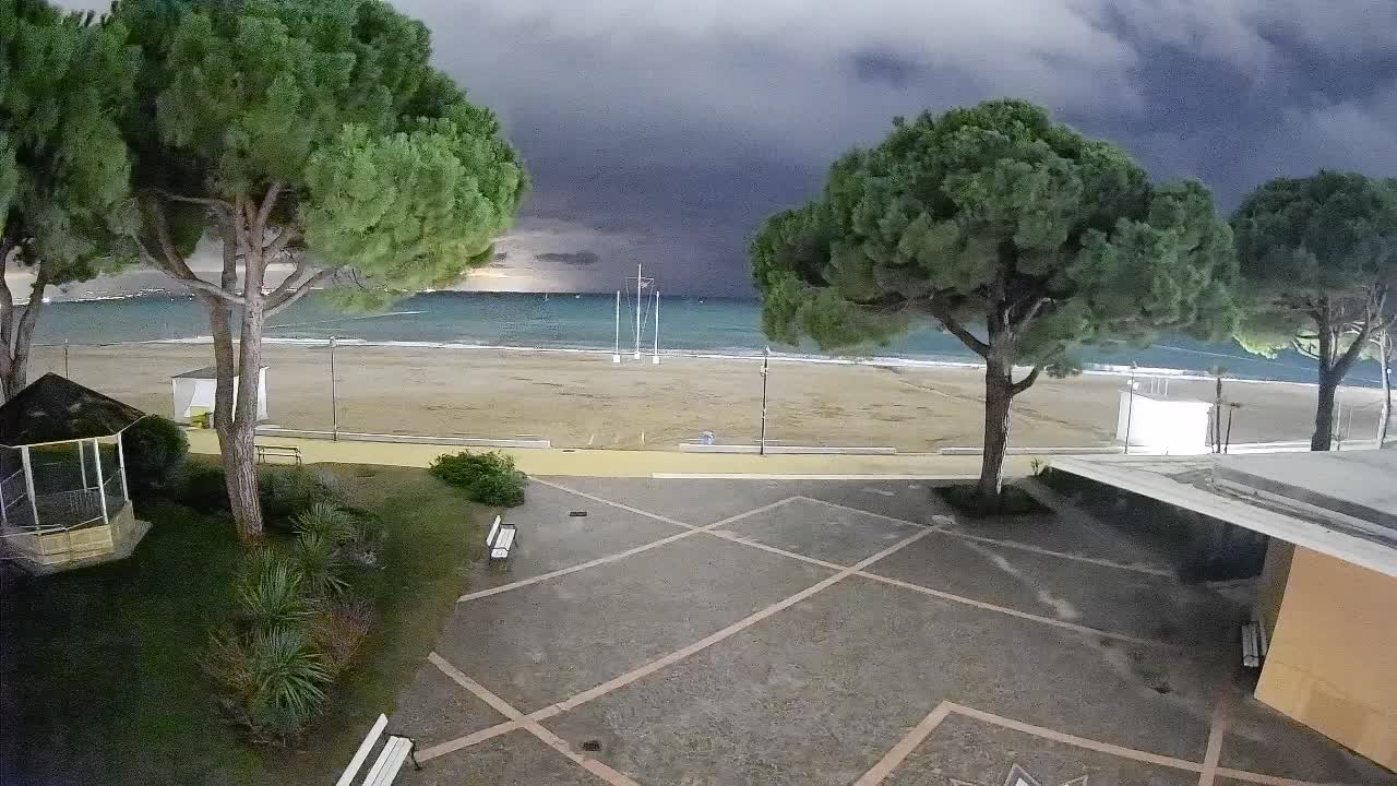 Webcam de Grado – Entrada de la playa (Lido di Grado)