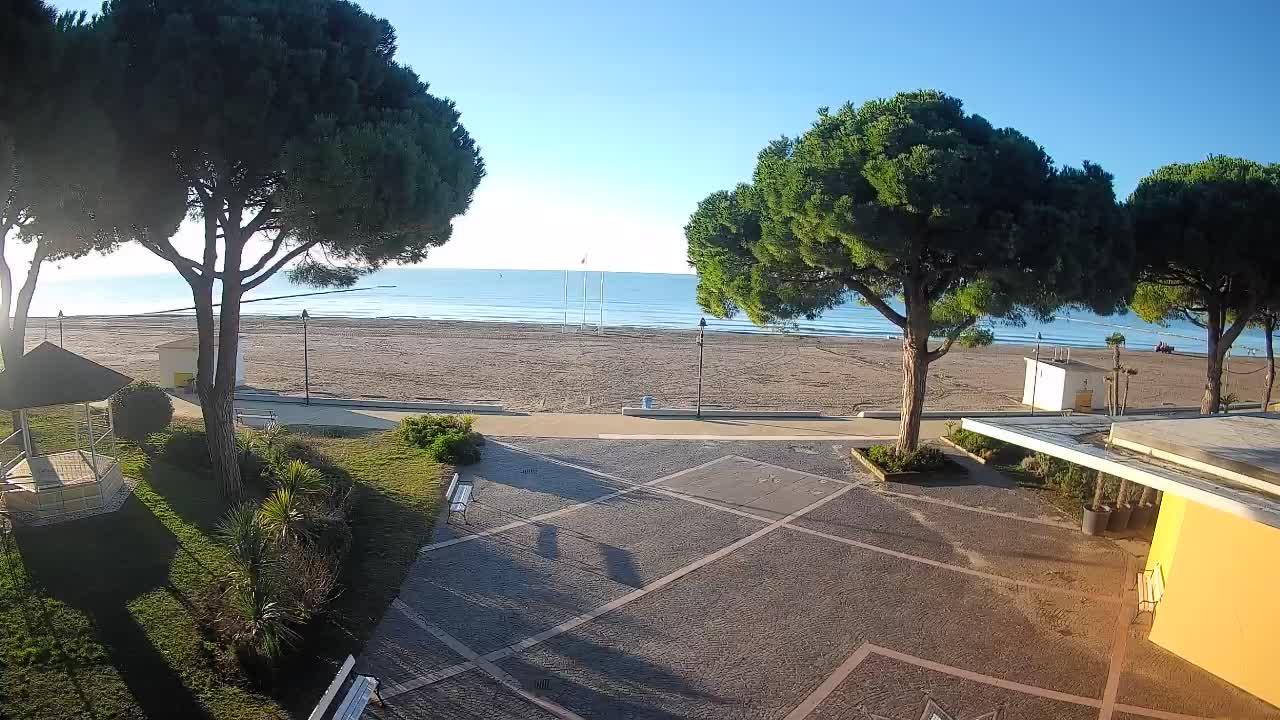 Webcam de Grado – Entrada de la playa (Lido di Grado)