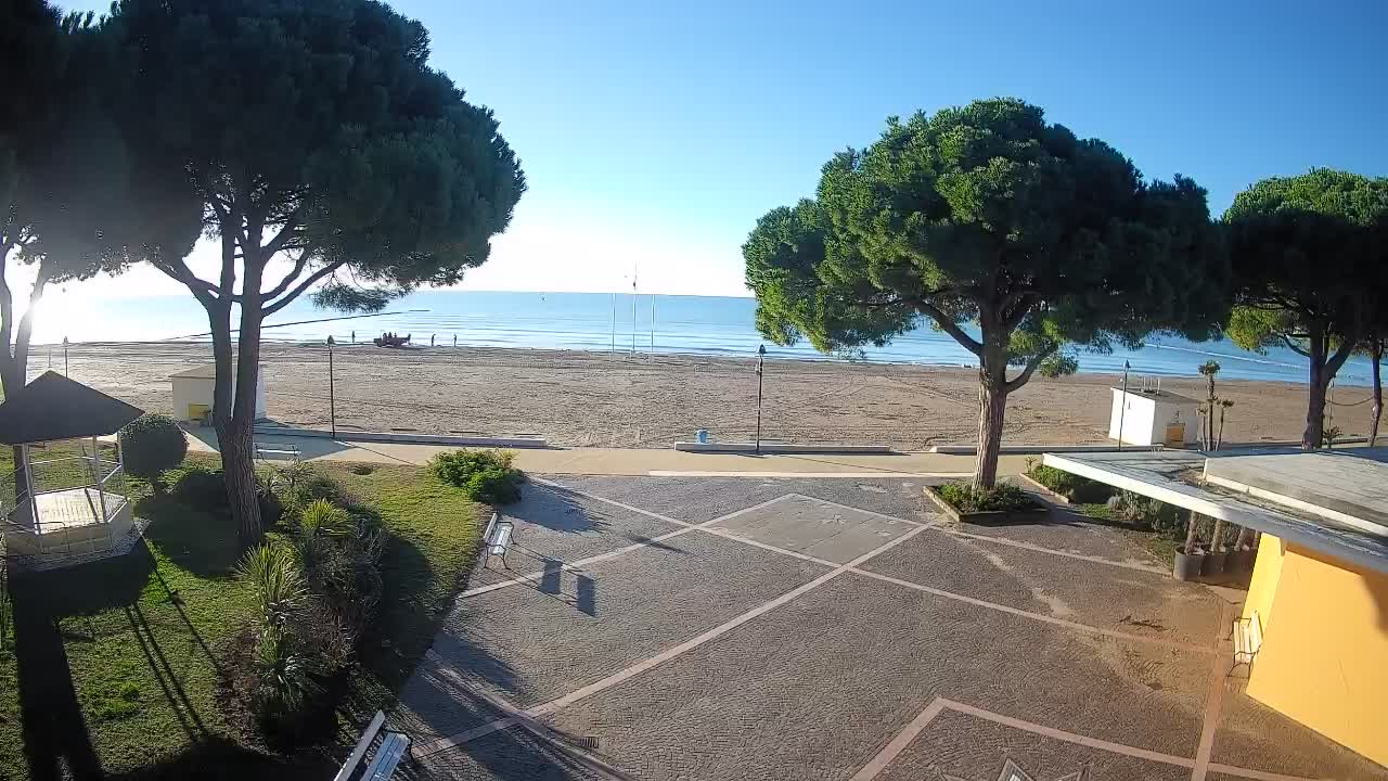 Grado Webcam – Strandzugang am Lido di Grado