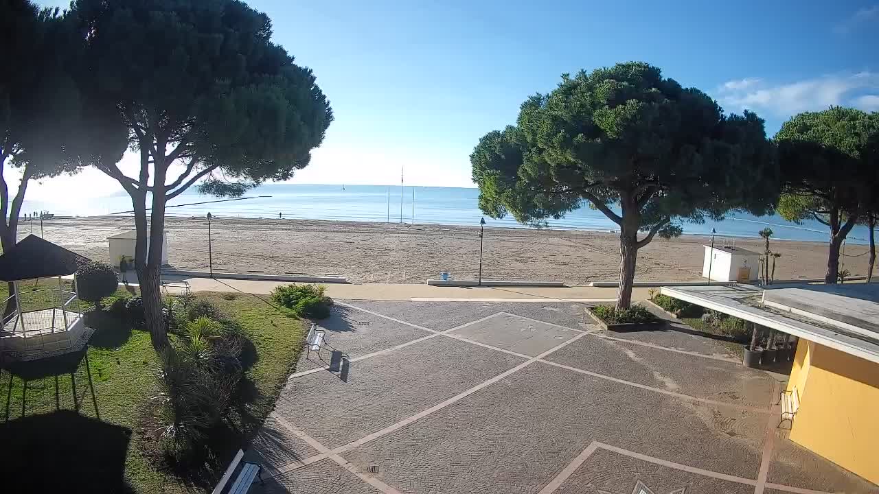 Webcam Grado – Entrée de la plage (Lido di Grado)