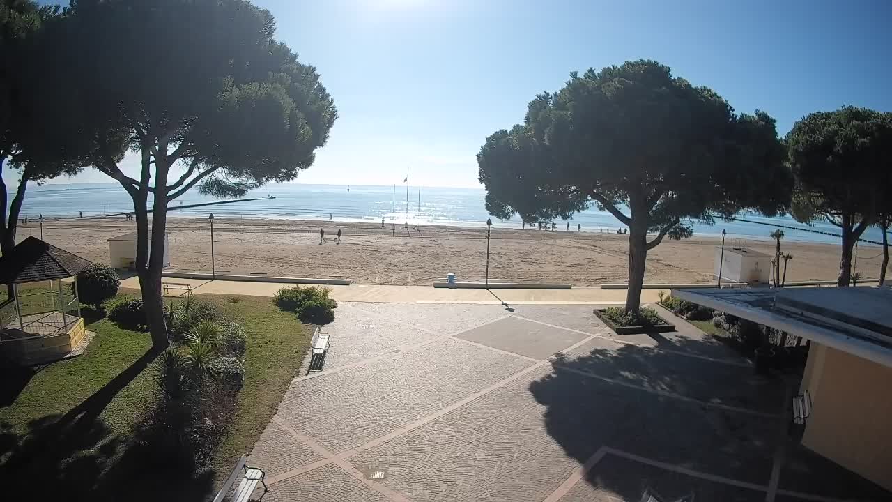 Spletna kamera Gradež (Grado) – Vhod na plažo