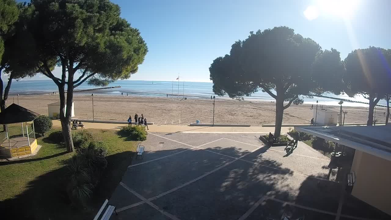 Webcam de Grado – Entrada de la playa (Lido di Grado)