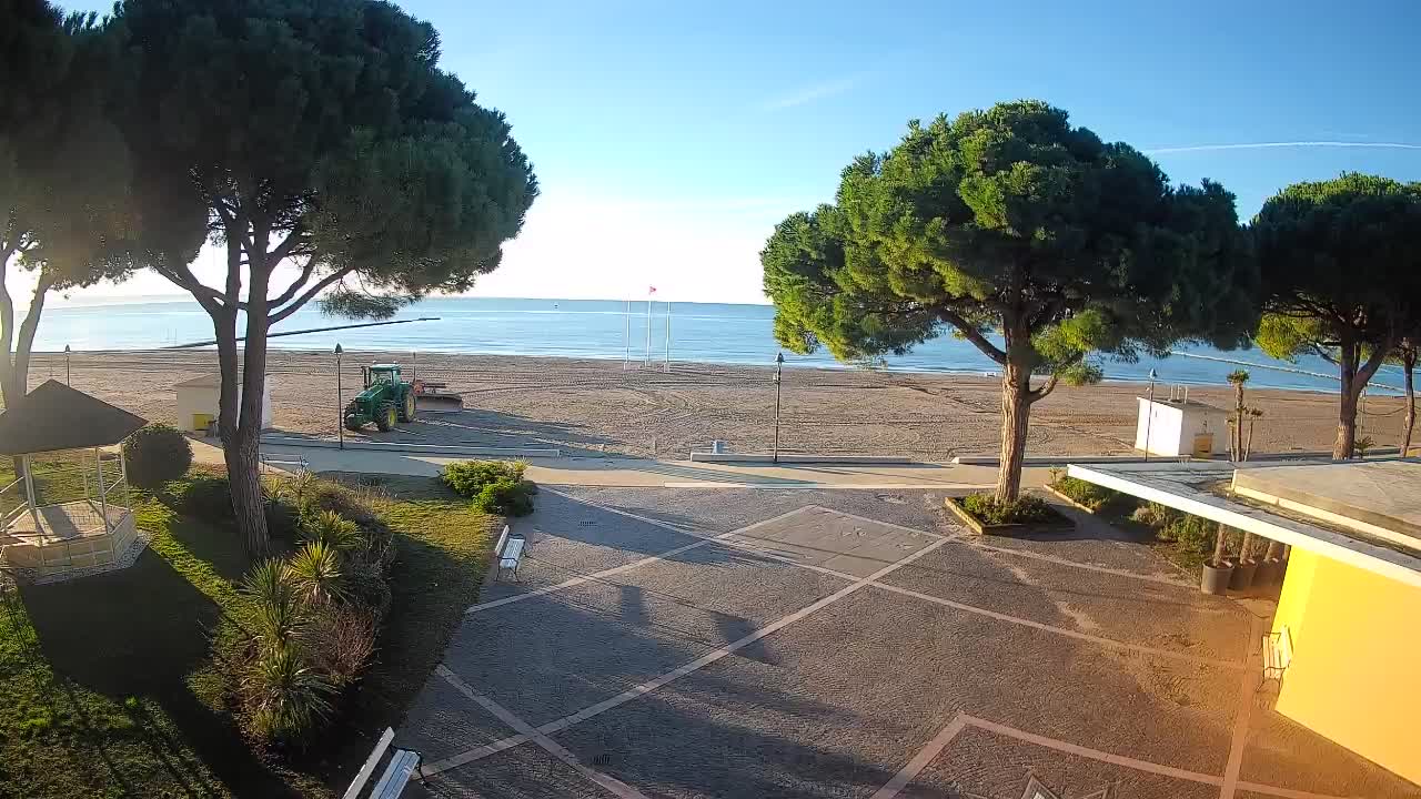 Webcam de Grado – Entrada de la playa (Lido di Grado)