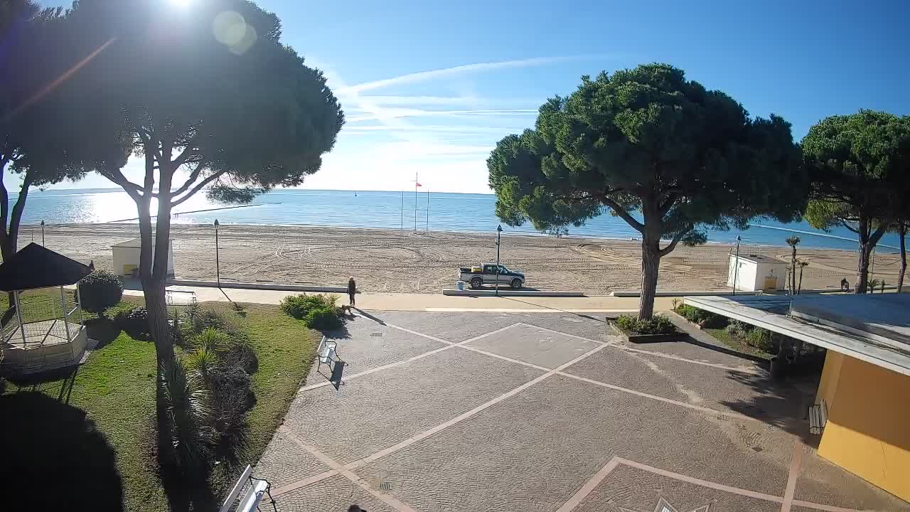 Spletna kamera Gradež (Grado) – Vhod na plažo
