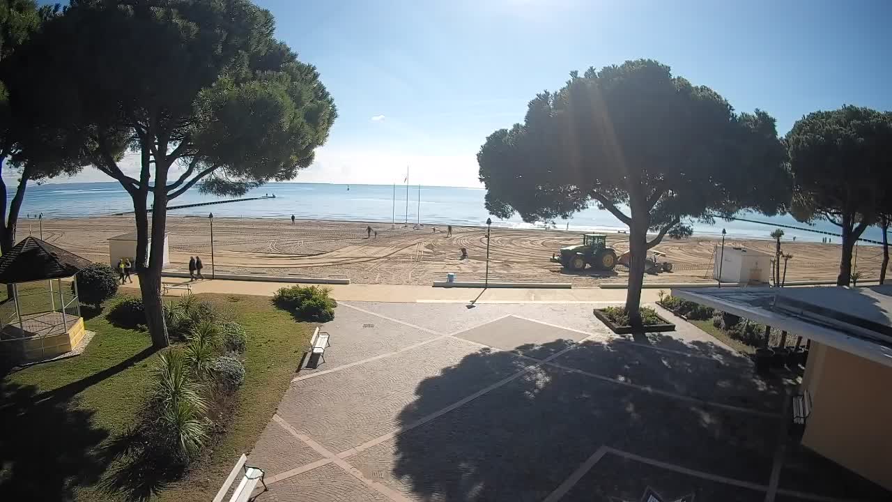 Webcam de Grado – Entrada de la playa (Lido di Grado)