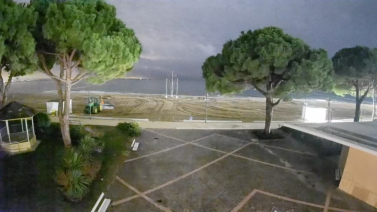 Spletna kamera Gradež (Grado) – Vhod na plažo