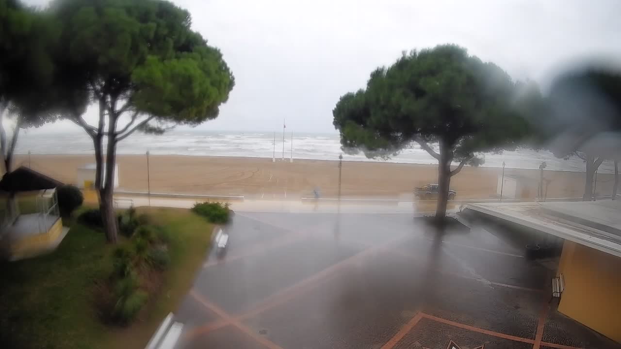 Spletna kamera Gradež (Grado) – Vhod na plažo