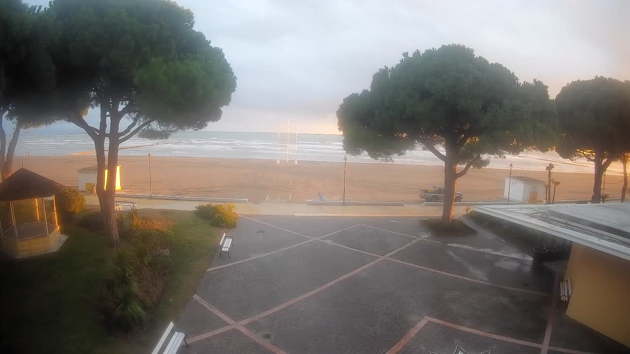 Webcam de Grado – Entrada de la playa (Lido di Grado)