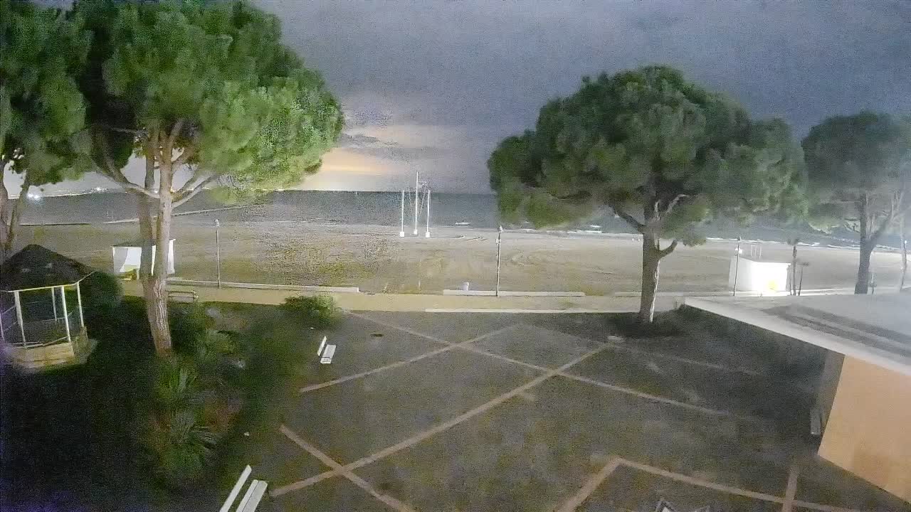 Spletna kamera Gradež (Grado) – Vhod na plažo