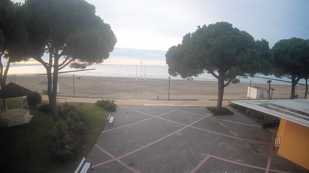 Webcam de Grado – Entrada de la playa (Lido di Grado)