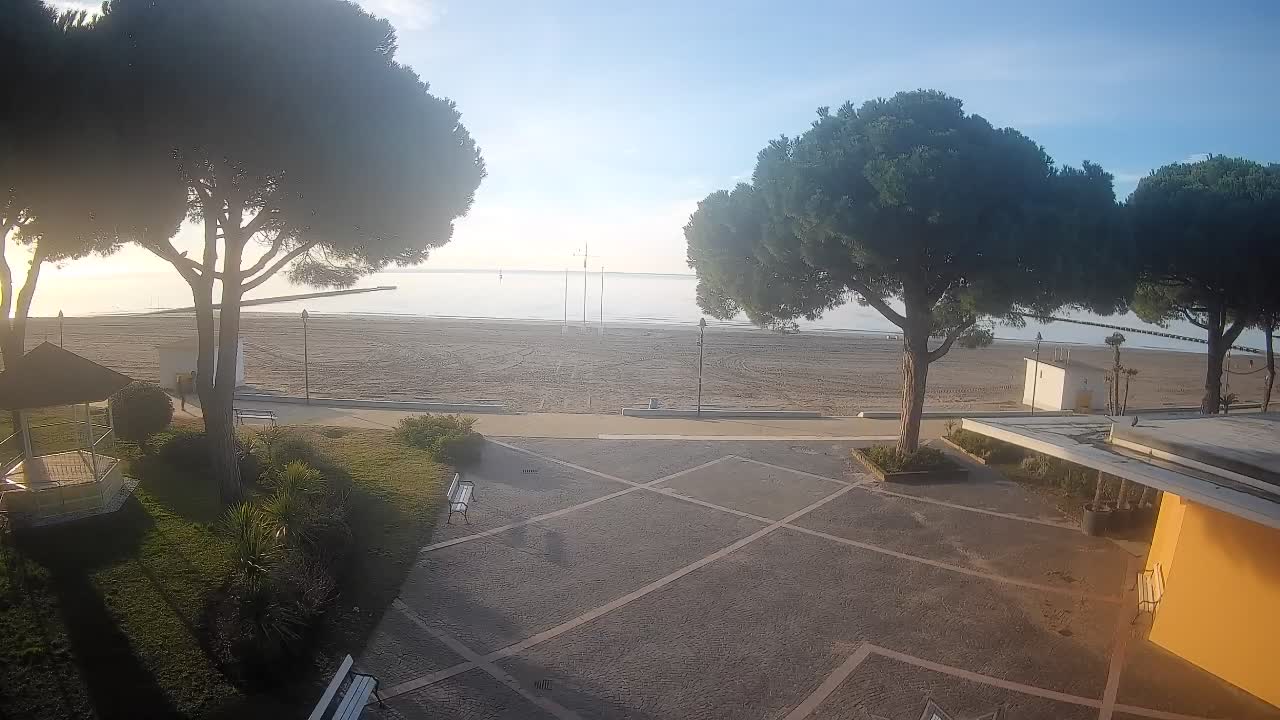 Spletna kamera Gradež (Grado) – Vhod na plažo