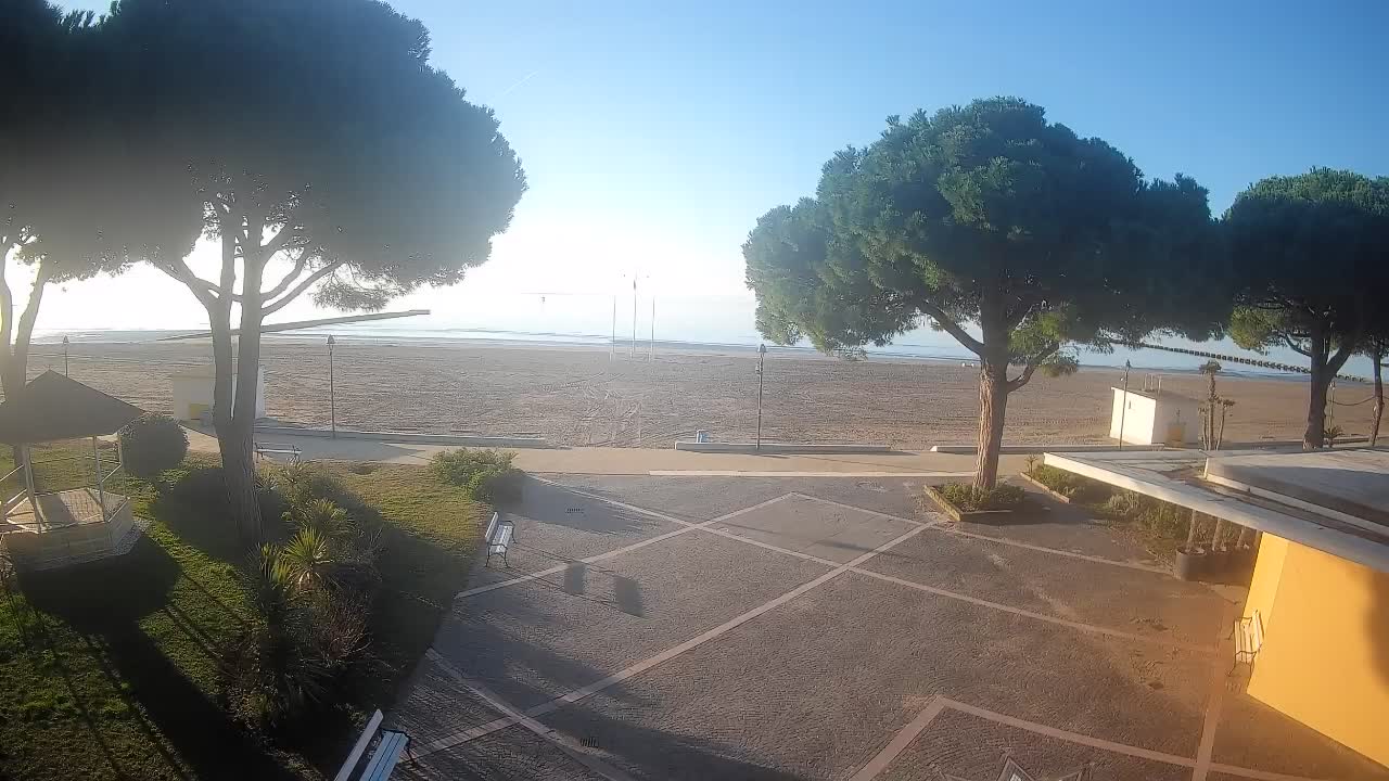 Entrée Plage Grado | Vue en Direct sur le Littoral