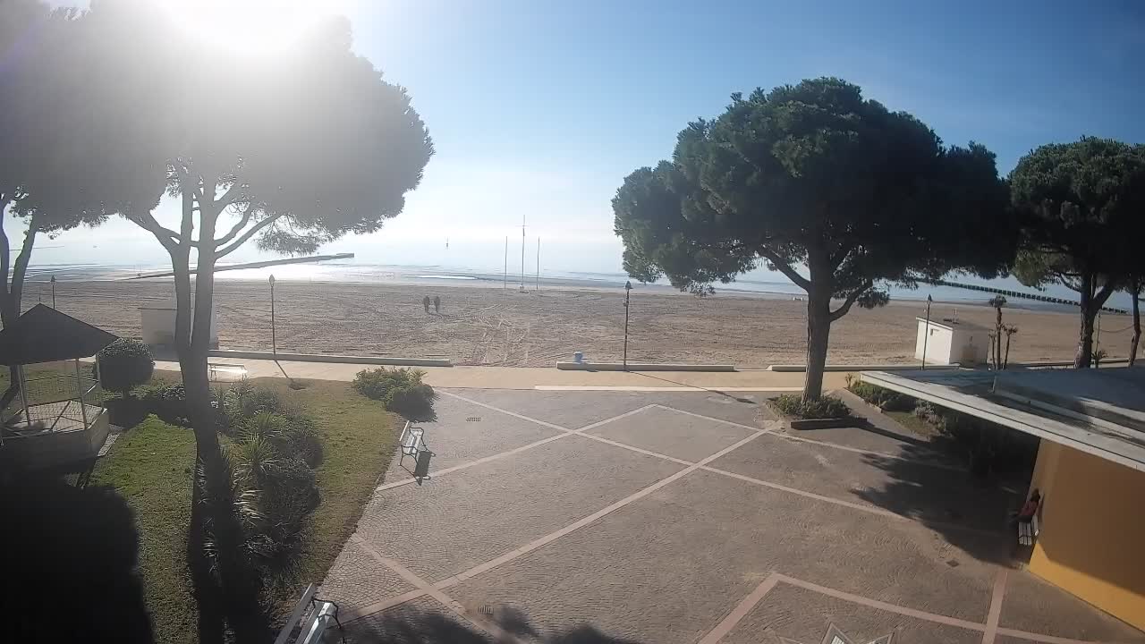 Entrée Plage Grado | Vue en Direct sur le Littoral