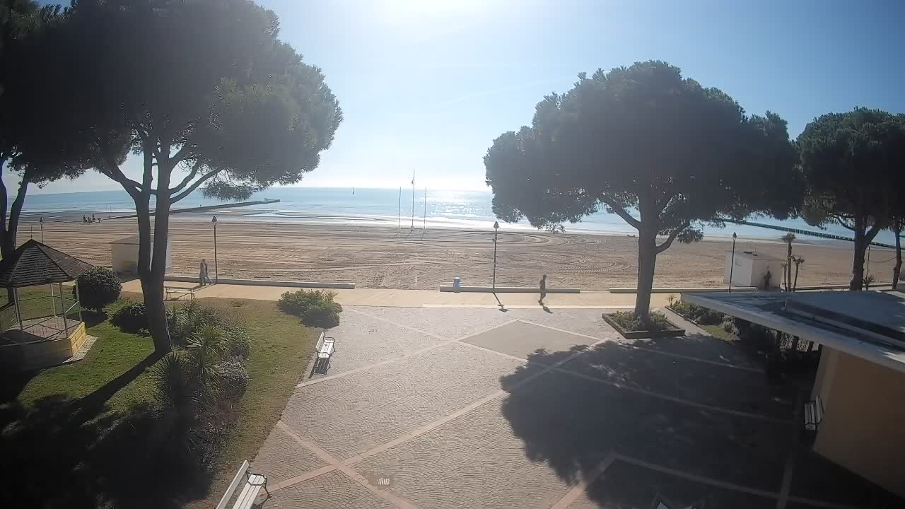 Entrée Plage Grado | Vue en Direct sur le Littoral