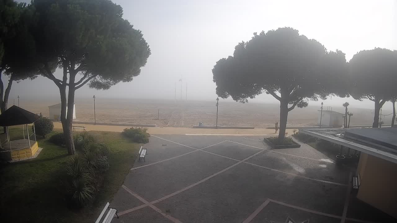 Gradež Vhod na Plažo: Pogled v Živo na Obalo