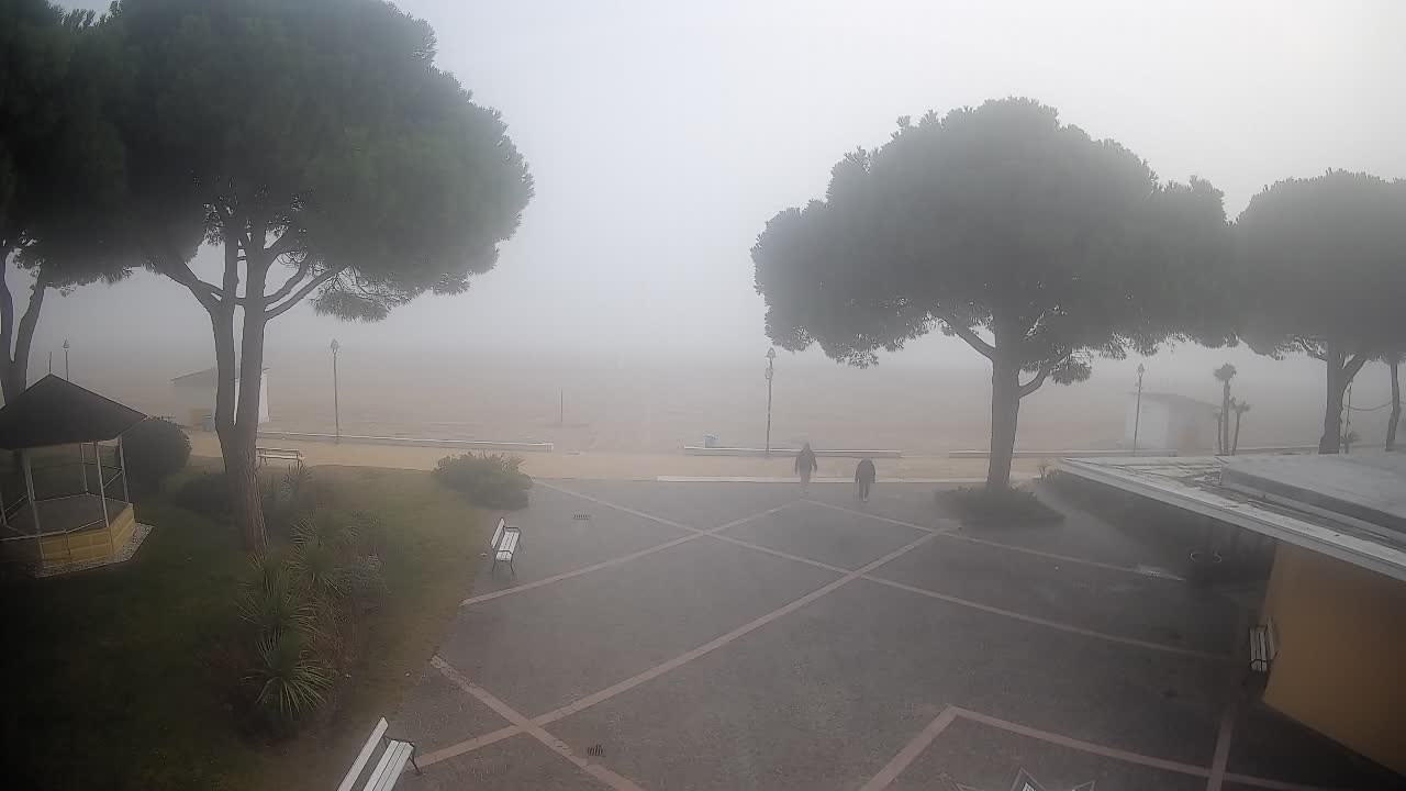 Entrée Plage Grado | Vue en Direct sur le Littoral
