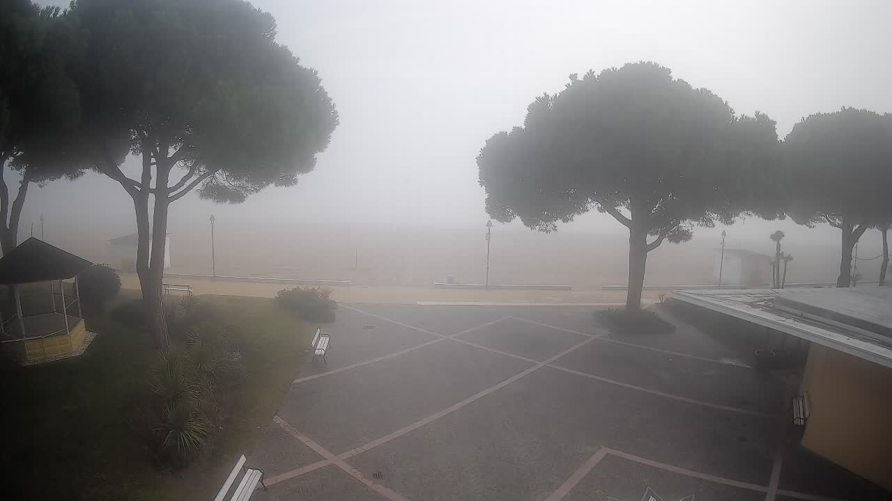 Entrée Plage Grado | Vue en Direct sur le Littoral